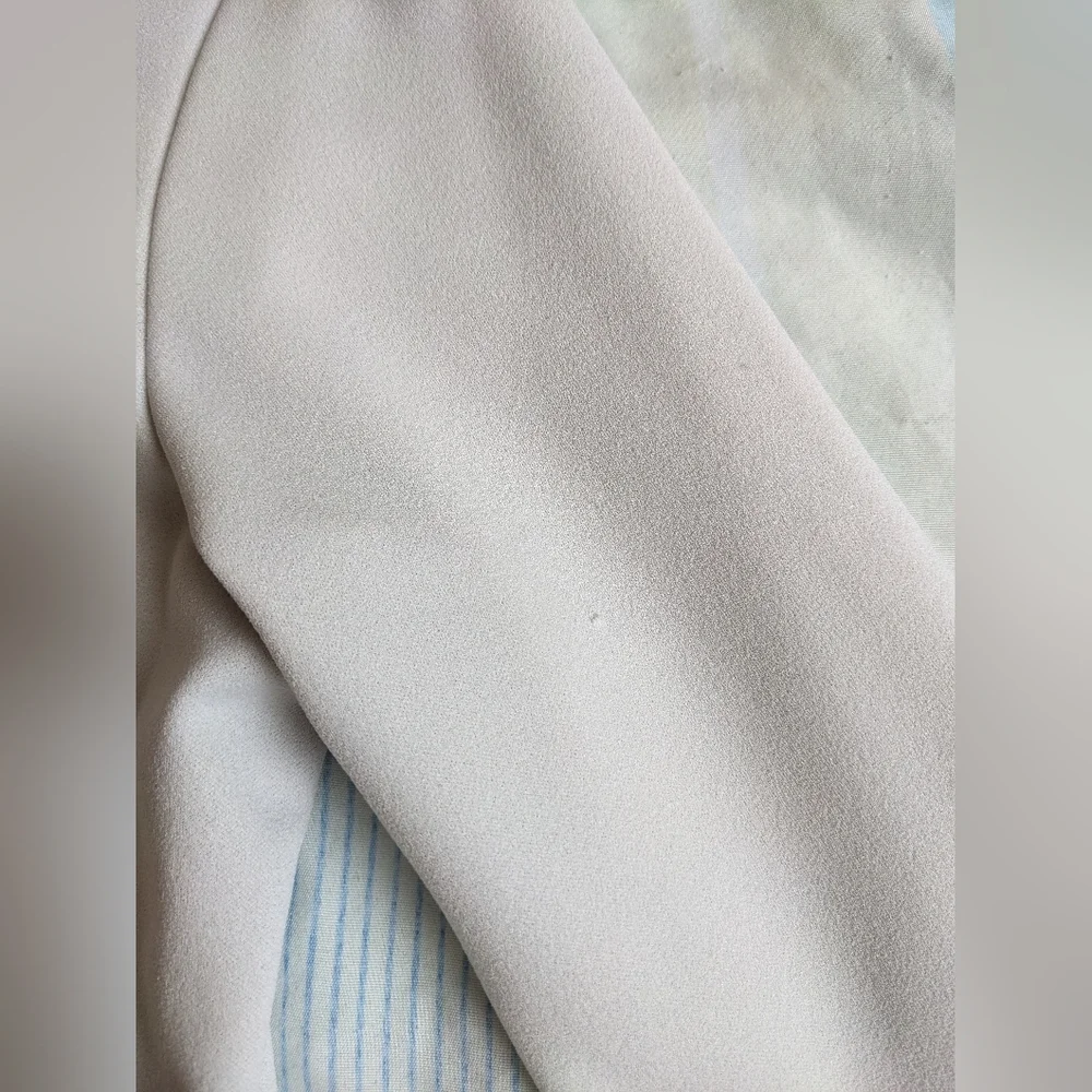 Women's Long Sleeve White Blouse - Picture 8 of 9